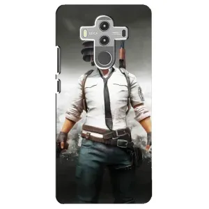 Силиконовый чехол с картинкой "Герой Pubg" на Huawei Mate 10 Pro (Пабг)