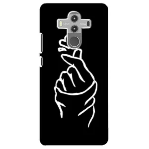 Чохол (Знак сердечка) для Huawei Mate 10 Pro (Сердечко на чорному)
