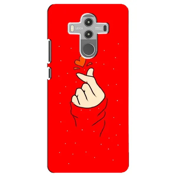 Чехол с рисунком «Сердце на красном» для Huawei Mate 10 Pro
