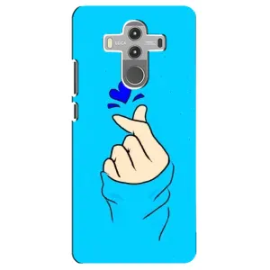 Чохол (Знак сердечка) для Huawei Mate 10 Pro (Сердечко на синоьому)