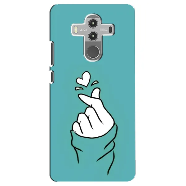 Чехол с рисунком «Сердечко на бирюзовом» для Huawei Mate 10 Pro