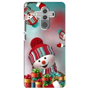 Чохли на Новий Рік Huawei Mate 10 Pro (Сніговик в шапці)