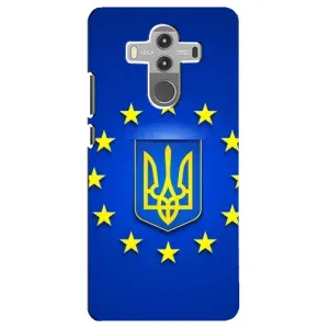 Чехол с Украинской символикой на Хуавей Мейт 10 Про (Украина это Европа)