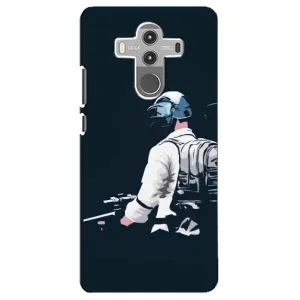 Силиконовый чехол с картинкой "Герой Pubg" на Huawei Mate 10 Pro (В экиперовке)
