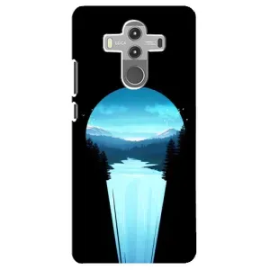 Летний Чехол на Huawei Mate 10 Pro (Синий Водопад)