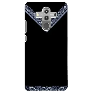 Силіконовый Чохол на Huawei Mate 10 Pro (Комірець вишиванки)