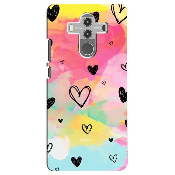 Чехол с рисунком «Яркие сердечки» для Huawei Mate 10 Pro Чехол с рисунком «Яркие сердечки» для Huawei Mate 10 Pro