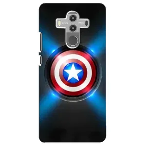 Чехол с Щитом Капитана Америки на Huawei Mate 10 Pro (Яркий Щит Капитана)