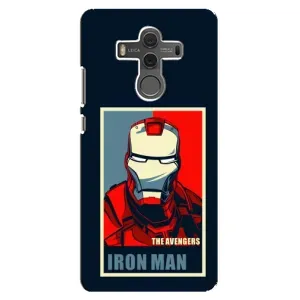 Чехол Супергерой Железный человек на Huawei Mate 10 (Art Iron man)