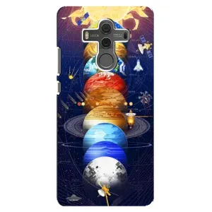 Чехол (ТПУ) с планетами на Huawei Mate 10 (Арт планети)