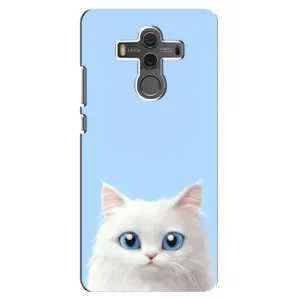 Чохол на тематику: Коти для Huawei Mate 10 (Білий кіт)