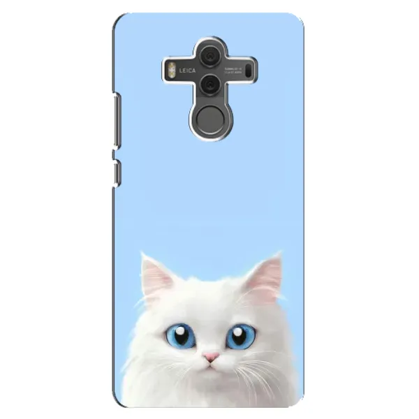 Чехол с рисунком «Белый кот» для Huawei Mate 10 Чехол с рисунком «Белый кот» для Huawei Mate 10