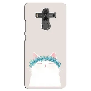 Чохол на тематику: Коти для Huawei Mate 10 (Білий котик)