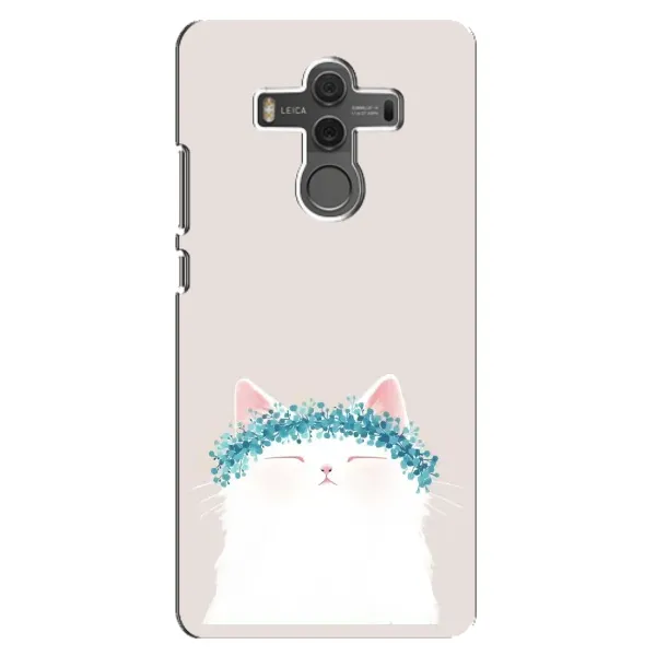 Чехол с рисунком «Белый котик» для Huawei Mate 10 Чехол с рисунком «Белый котик» для Huawei Mate 10