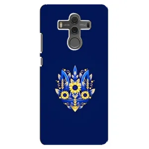 Чехол Укр Символика для Huawei Mate 10 (Цветущий Герб)