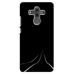 Чохол з картинками на чорному фоні для Huawei Mate 10 (Дорога)