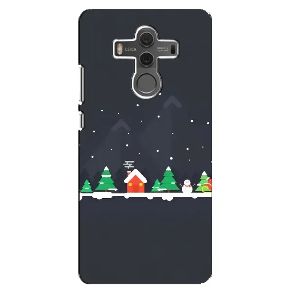 Чехол с рисунком «Город зимний» для Huawei Mate 10 Чехол с рисунком «Город зимний» для Huawei Mate 10