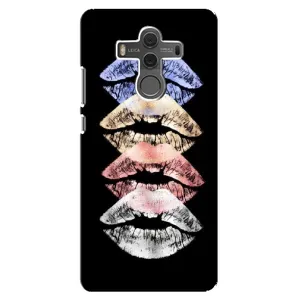 Чехол Стильные девушки на Huawei Mate 10 (Губы)