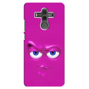 Силиконовые Чехлы (смешные стикеры) для Huawei Mate 10 (Хитрая мордочка)