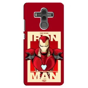 Чехол Супергерой Железный человек на Huawei Mate 10 (Iron man)