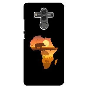 Летний Чехол на Huawei Mate 10 (Карта)