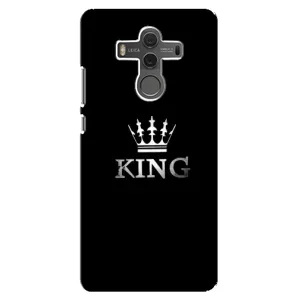 Чехол (Корона на чёрном фоне) для Хуавей Мейт 10 (KING)