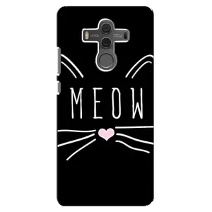 Бампер з зображенням Котиків для Хуавей Мейт 10 (КОТИК MEOW)