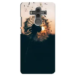 Силиконовый Чехол с одуванчиками на Huawei Mate 10 (Красивый одуванчик)