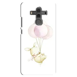 Силіконовий бампер з картинкою звірів для Huawei Mate 10 (Кролик та кульки)