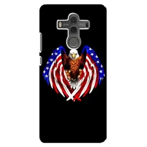 Чохол Прапор USA для Huawei Mate 10 (Крила США)