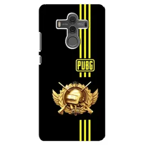 Чехол (TPU) с картинкой "Лого Пабг" на Хуавей Мейт 10 (Лого PUPG)