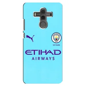Силиконовые Чехлы принт Футбол на Huawei Mate 10 (Man City)