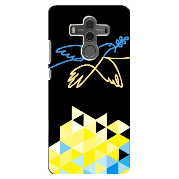 Чехол с рисунком «Мир для Украины» для Huawei Mate 10
