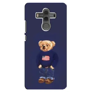 Чехлы Мишка Тедди для Хуавей Мейт 10 (Мишка USA)