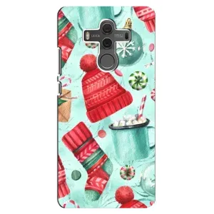 Чехол Санта Клаус для Huawei Mate 10 (Одежда)