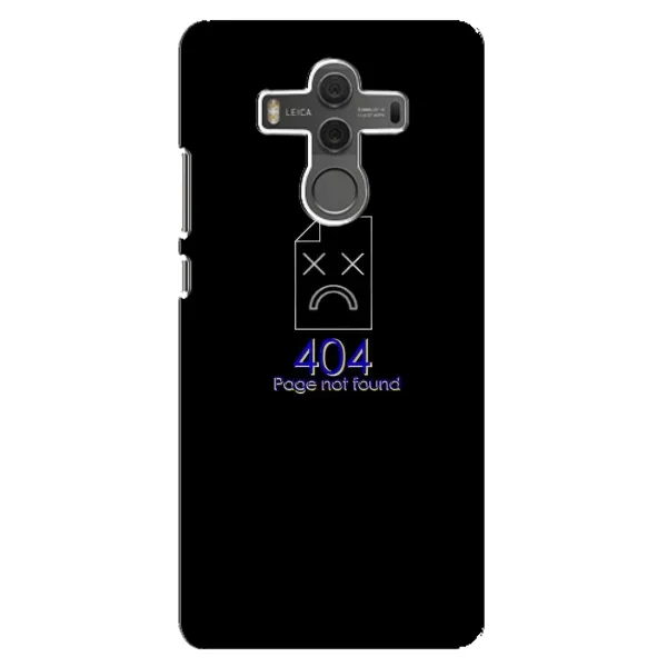 Чехол с рисунком «Ошибка 404» для Huawei Mate 10 Чехол с рисунком «Ошибка 404» для Huawei Mate 10