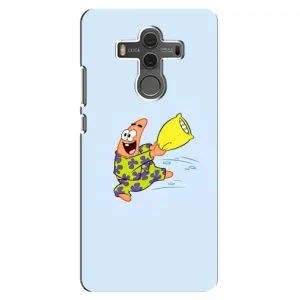 Чехлы с Патриком на Huawei Mate 10 (Патрик с подушкой)