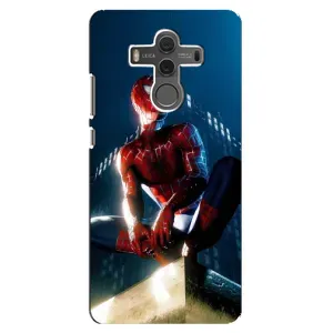Чехол Супергерой Человека Паука на Huawei Mate 10 (Паук на доме)