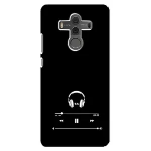 Чохол з картинками на чорному фоні для Huawei Mate 10 (Плеєр)