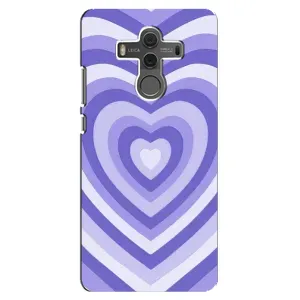 Чохли з тематикою "Маленькі Сердчеки" на Huawei Mate 10 (Серце фіолет)