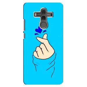 Чохол (Знак сердечка) для Huawei Mate 10 (Сердечко на синоьому)
