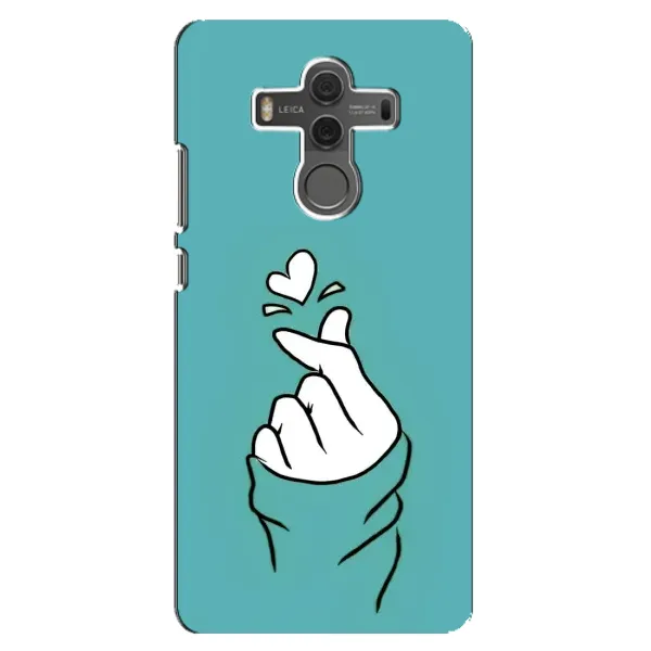 Чехол с рисунком «Сердечко на бирюзовом» для Huawei Mate 10 Чехол с рисунком «Сердечко на бирюзовом» для Huawei Mate 10