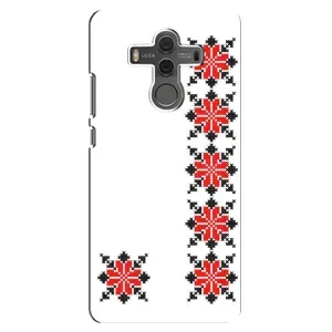 Силиконовый Чехол на Huawei Mate 10 с картинкой Вышиванки (Силуэт вышиванки)