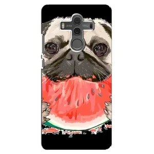 Чохол (ТПУ) Милі песики для Huawei Mate 10 (Смішний Мопс)