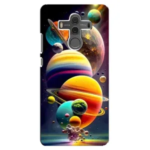 Чехол (ТПУ) с планетами на Huawei Mate 10 (Солнечна система)