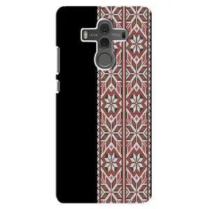 Силиконовый Чехол на Huawei Mate 10 с картинкой Вышиванки (Стильная вишиванка)