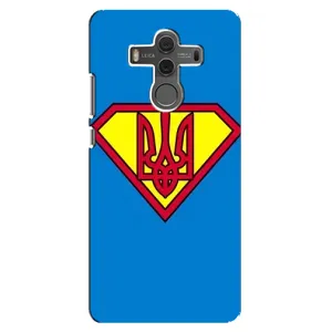 Чехол с картинкой (Патриотический ГЕРБ) на Huawei Mate 10 (Super - Герб)