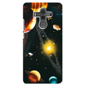 Чехол (ТПУ) с планетами на Huawei Mate 10 (Вид с космоса)