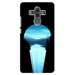 Летний Чехол на Huawei Mate 10 (Синий Водопад)