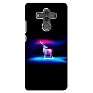 Силіконовий бампер з картинкою звірів для Huawei Mate 10 (Яскравий олень)
